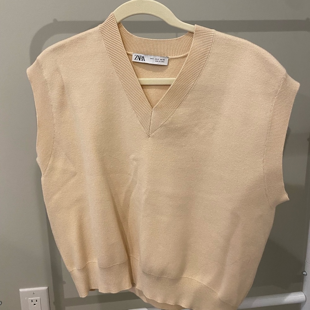 Zara sweater vest